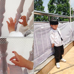 Lưới an toàn ban công cầu thang dày 3m bện chống ngã cho trẻ em