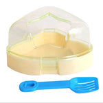 Bồn tắm cho chuột hamster hình ngôi sao năm cánh, Bồn tắm thú nhỏ có thể tháo rời và thông gió, Giao màu ngẫu nhiên, Bồn tắm chuột hamster hình ngôi sao