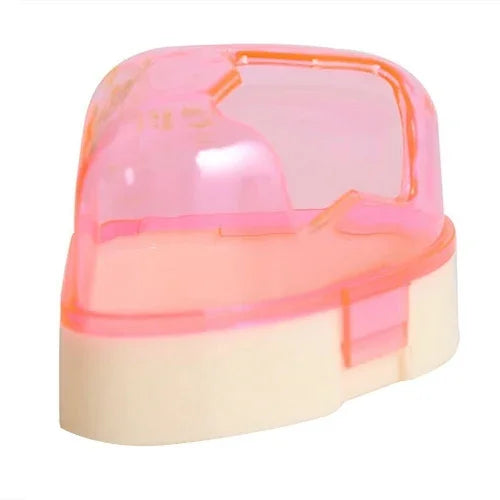 Bồn tắm cho chuột hamster hình ngôi sao năm cánh, Bồn tắm thú nhỏ có thể tháo rời và thông gió, Giao màu ngẫu nhiên, Bồn tắm chuột hamster hình ngôi sao