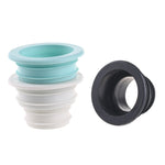3 nút bịt nối silicone chống mùi kéo dài cống nhà bếp, giao màu ngẫu nhiên, nối silicone kéo dài cống