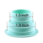 3 nút bịt nối silicone chống mùi kéo dài cống nhà bếp, giao màu ngẫu nhiên, nối silicone kéo dài cống