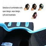 Găng tay nửa ngón unisex đi xe ngoài trời chống trượt thoáng khí, kích thước: S, lòng bàn tay: 16*12*3.0cm