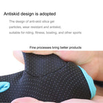 Găng tay nửa ngón unisex đi xe ngoài trời chống trượt thoáng khí, kích thước: S, lòng bàn tay: 16*12*3.0cm