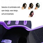 Găng tay nửa ngón unisex đi xe ngoài trời chống trượt thoáng khí, kích thước: S, lòng bàn tay: 16*12*3.0cm