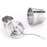 Bộ lọc trà lưới inox có khóa, bộ lọc trà hình cầu, kích thước trung bình: 6.5 x 6cm, kích thước trung bình: 6.5 x 6cm
