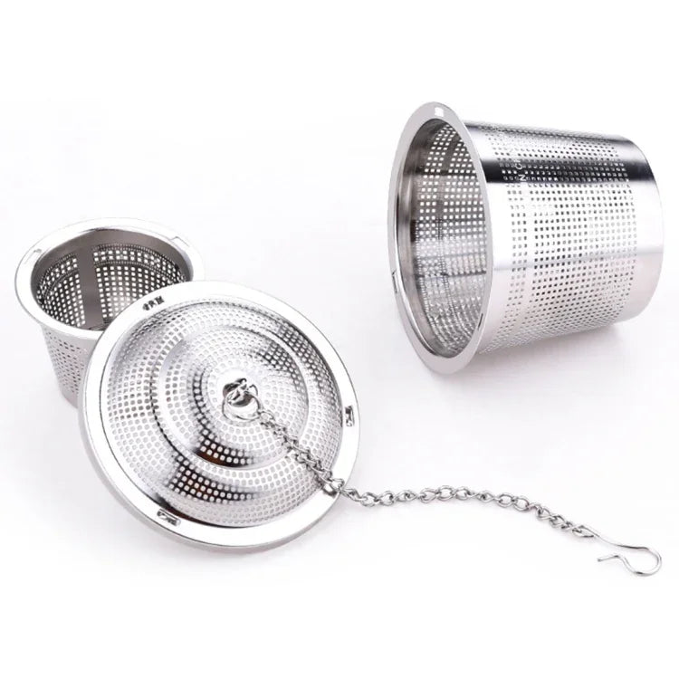 Bộ lọc trà lưới inox có khóa, bộ lọc trà hình cầu, kích thước trung bình: 6.5 x 6cm, kích thước trung bình: 6.5 x 6cm