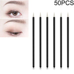 50 chiếc cọ kẻ mắt, cọ trang điểm mỹ phẩm, dụng cụ tạo kiểu mắt