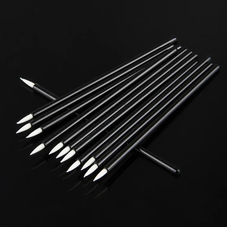 50 chiếc cọ kẻ mắt, cọ trang điểm mỹ phẩm, dụng cụ tạo kiểu mắt