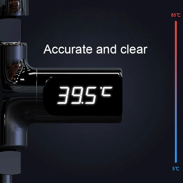 Nhiệt kế nước tắm trẻ em BD-LS-01 có màn hình LED xoay 360 độ, thế hệ đầu tiên