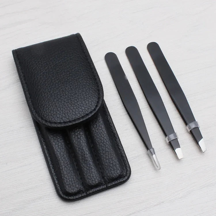 Kéo Tỉa Lông Mày Inox Di Động 3 trong 1