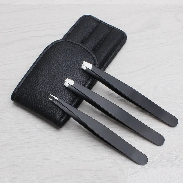 Kéo Tỉa Lông Mày Inox Di Động 3 trong 1