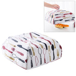 Màng bọc thực phẩm bằng nhôm dày có thể gập lại giữ nhiệt, kích thước: L (37 x 37 x 15cm), màu đỏ kích thước L