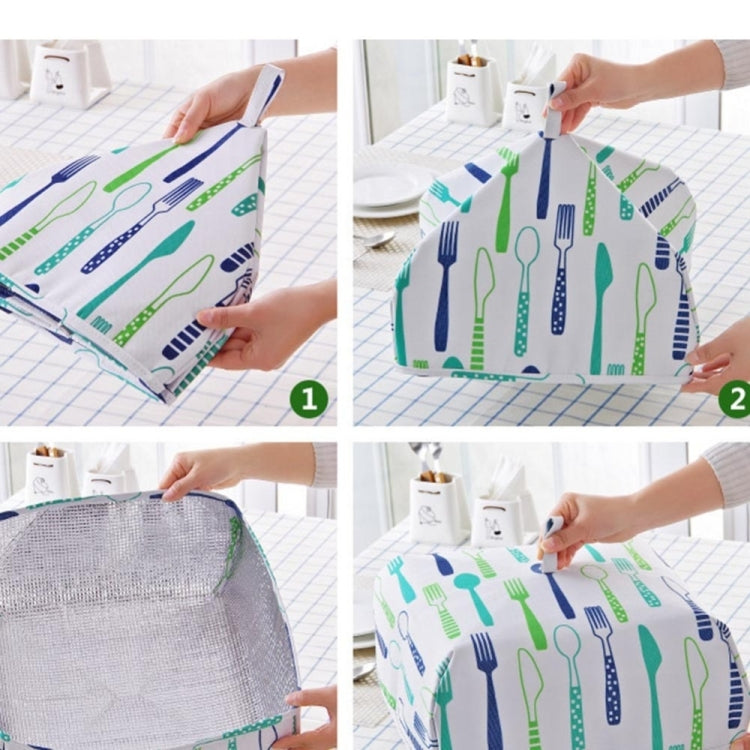 Màng bọc thực phẩm bằng nhôm dày có thể gập lại giữ nhiệt, kích thước: L (37 x 37 x 15cm), màu đỏ kích thước L