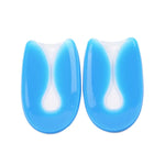 Đệm gót chân hình chữ U mềm mại, thoải mái, giảm sốc bằng silicone, kích thước: L(40-45 L)