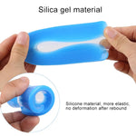 Đệm gót chân hình chữ U mềm mại, thoải mái, giảm sốc bằng silicone, kích thước: L(40-45 L)