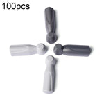 100 cái khóa chống trộm búa nhỏ HTG-005, khóa từ chống trộm EAS, nhãn nút âm thanh và từ tính cho hàng siêu thị, giao màu ngẫu nhiên, HTG-005 búa nhỏ