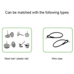100 cái khóa chống trộm búa nhỏ HTG-005, khóa từ chống trộm EAS, nhãn nút âm thanh và từ tính cho hàng siêu thị, giao màu ngẫu nhiên, HTG-005 búa nhỏ