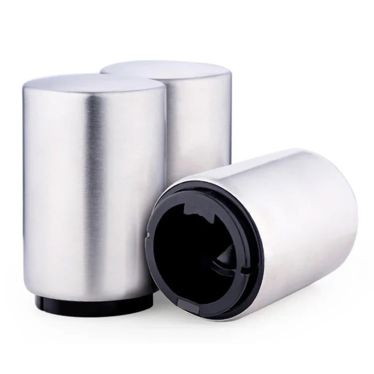 Dụng cụ mở nắp chai bia tự động có nam châm, Thép không gỉ, Kích thước: 8.5 x 5.2cm, Dụng cụ mở có nam châm