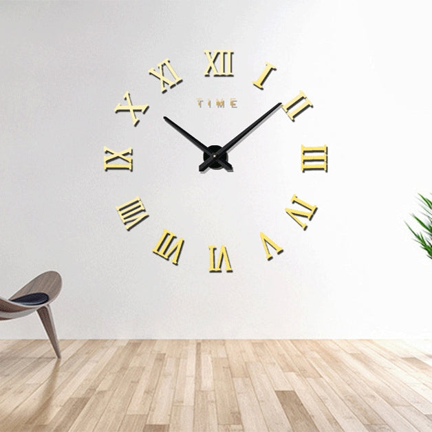 Đồng hồ treo tường trang trí phòng khách sáng tạo 40 inch có tiếng tích tắc