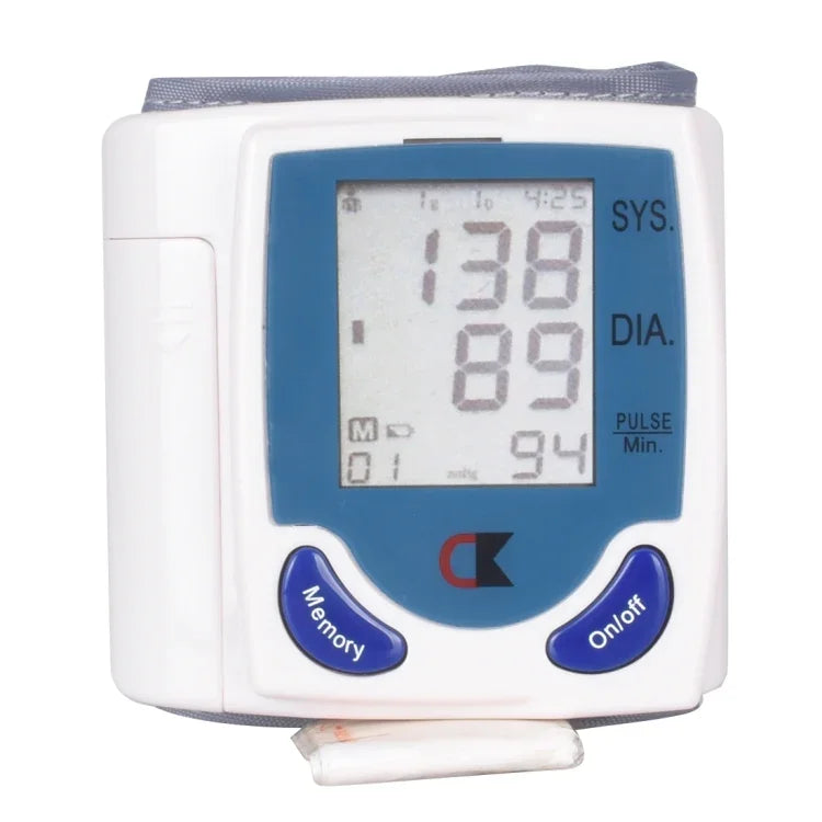 Máy Đo Huyết Áp Cổ Tay Tự Động Toàn Phần, Bộ Nhớ 90 Lần