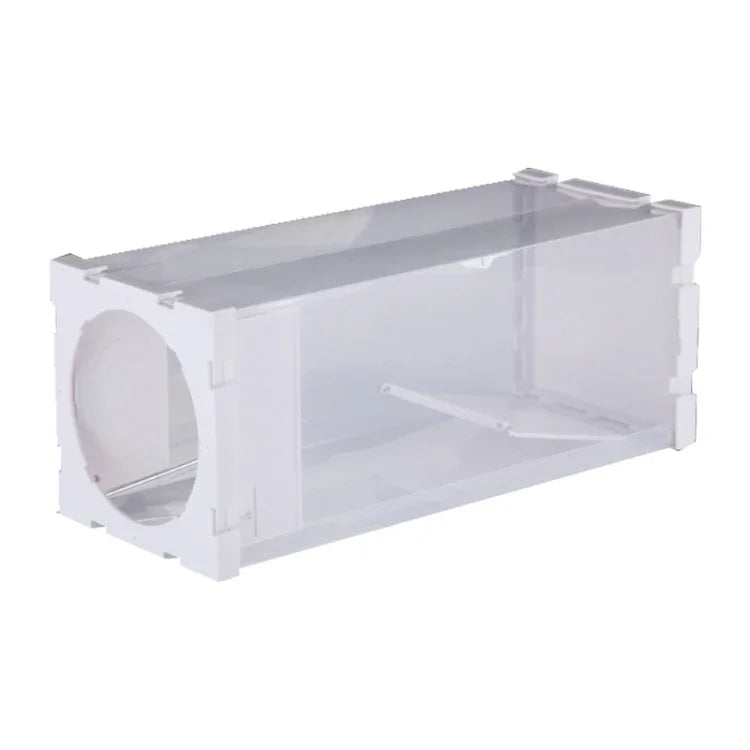Lồng bẫy động vật sống nhân đạo cho cửa, bẫy chuột, bẫy các loài gặm nhấm nhỏ khác, chất liệu PP trong suốt, lồng bẫy động vật sống nhân đạo cho cửa