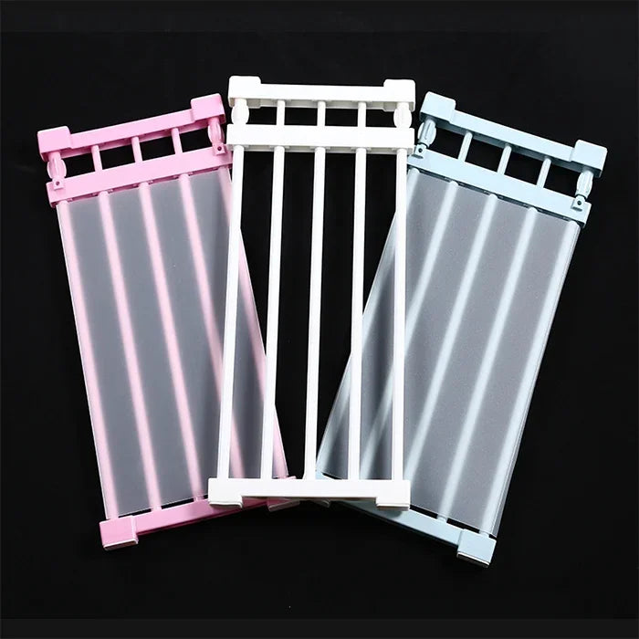 Tấm ngăn kệ tủ lưu trữ nhiều tầng cho tủ quần áo ký túc xá, chiều rộng: 24cm, phạm vi kéo giãn: 30-40cm