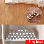 Tấm ngăn kệ tủ lưu trữ nhiều tầng cho tủ quần áo ký túc xá, chiều rộng: 24cm, phạm vi kéo giãn: 38-55cm