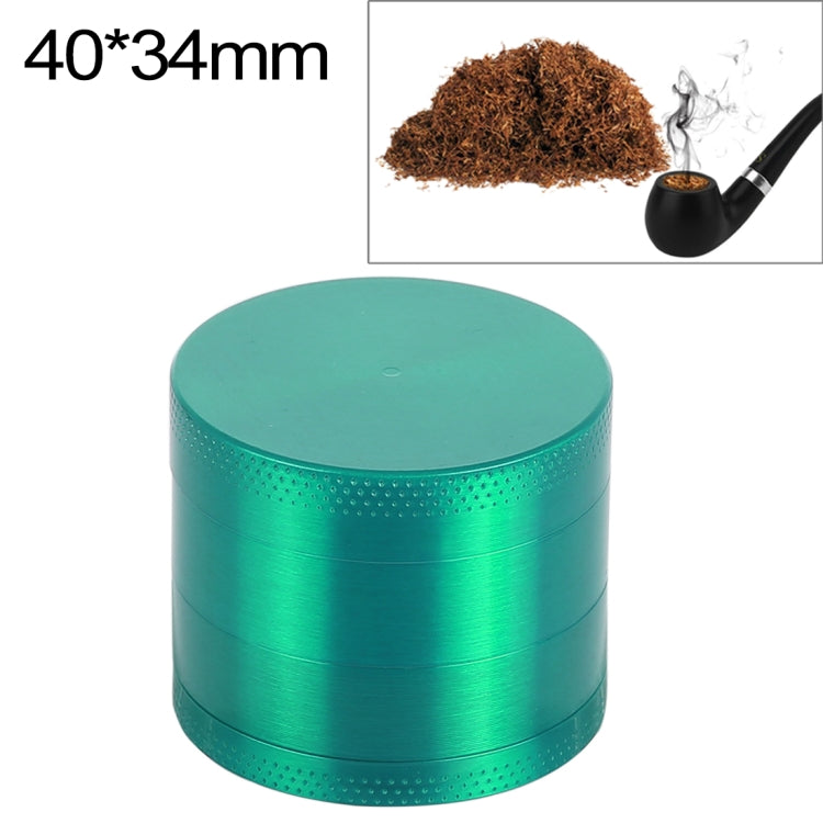 Máy xay thuốc lá thảo mộc hợp kim kẽm mini 4 lớp 40mm