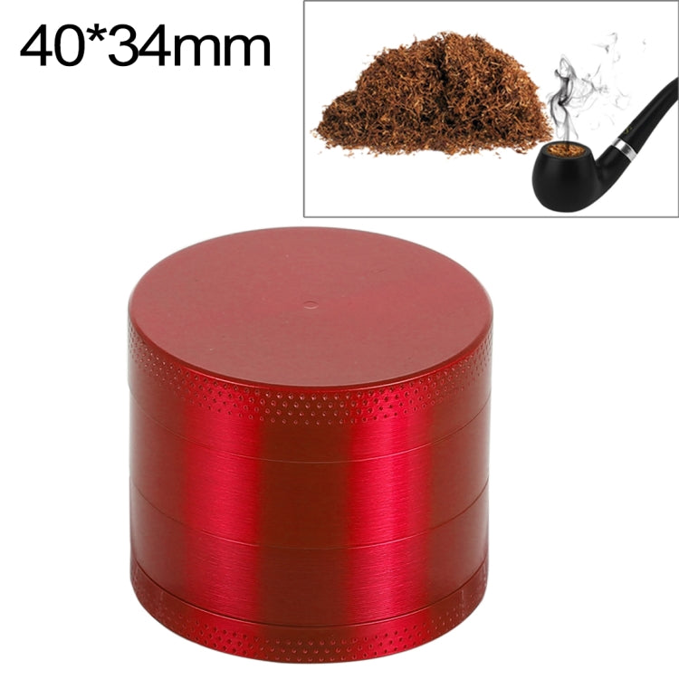 Máy xay thuốc lá thảo mộc hợp kim kẽm mini 4 lớp 40mm