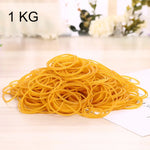 Dây Thun Vàng Bền Đàn Hồi Dùng Văn Phòng, Trường Học, Văn Phòng Phẩm, 1KG Túi, Màu Vàng