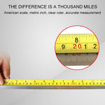 Aoben Retractable Ruler Measuring Tape Portable Pull Ruler Mini Tape Measure, Length: 5m Width: 19mm, Length: 5m Width: 19mm
