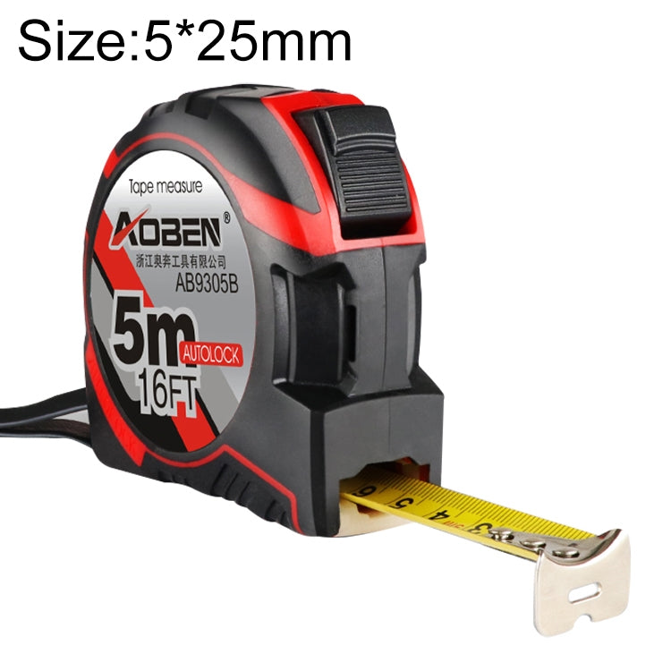 Thước Cuộn Rút Aoben Đo Đạc Di Động Thước Kéo Mini, Chiều Dài: 5m Rộng: 25mm, Chiều Dài: 5m Rộng: 25mm