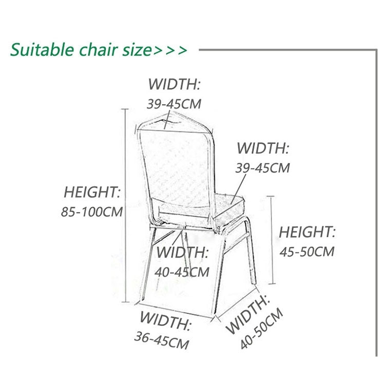 Áo phủ ghế co giãn cho đám cưới, tiệc, nhà hàng