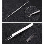 Bộ 5 Dụng Cụ Lấy Mụn Đầu Đen Tốt Nhất Kim Mụn Nhọt Nhíp