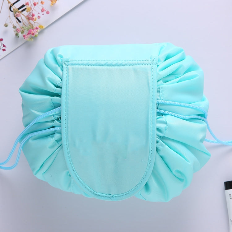 Túi dây rút du lịch dung tích lớn đựng mỹ phẩm và đồ dùng cá nhân, màu đen, hồng, xám nhạt, hồng nhạt, xanh bạc hà, xanh hải quân, đỏ