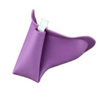 Bình tiểu nữ di động bằng silicone cho phụ nữ đi vệ sinh khi cắm trại du lịch, giao màu ngẫu nhiên, dụng cụ vệ sinh khẩn cấp