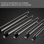 Thanh ray kéo ra giá treo quần áo tủ quần áo có thể kéo dài (25cm), 25cm