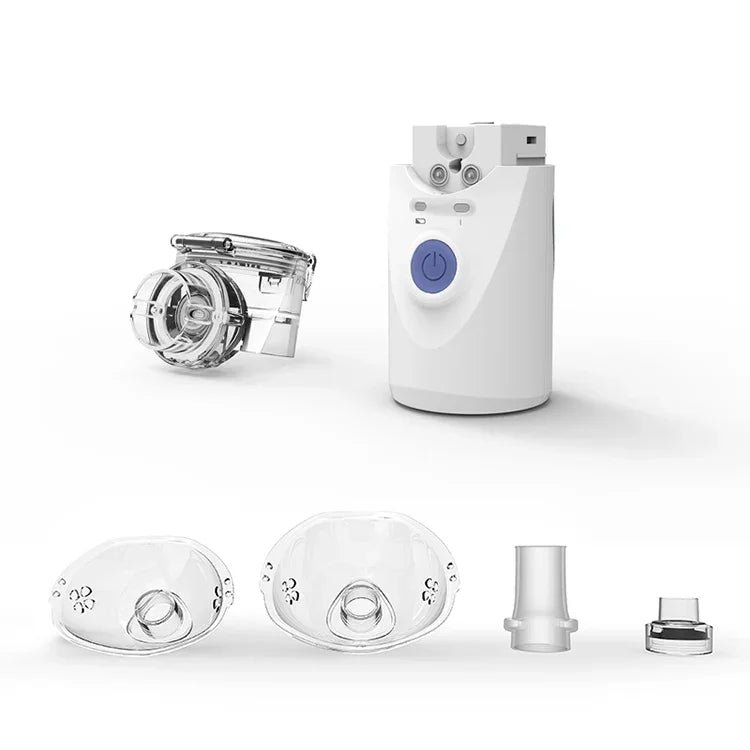 Máy Phun Sương Siêu Âm Cầm Tay Mini Di Động Máy Hít Hỗ Trợ Sức Khỏe Gia Đình Cho Trẻ Em, Máy Hít Cầm Tay Mini