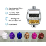 Bộ lọc clo vòi sen lọc nước tắm, giao diện: 2.1cm / 2.7cm, bộ lọc vòi 2.1cm / 2.7cm