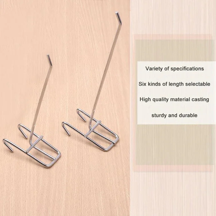 10 cái móc kệ lưới sắt siêu thị 3.5mm, Chiều dài: 25cm, 3.5mm  25cm