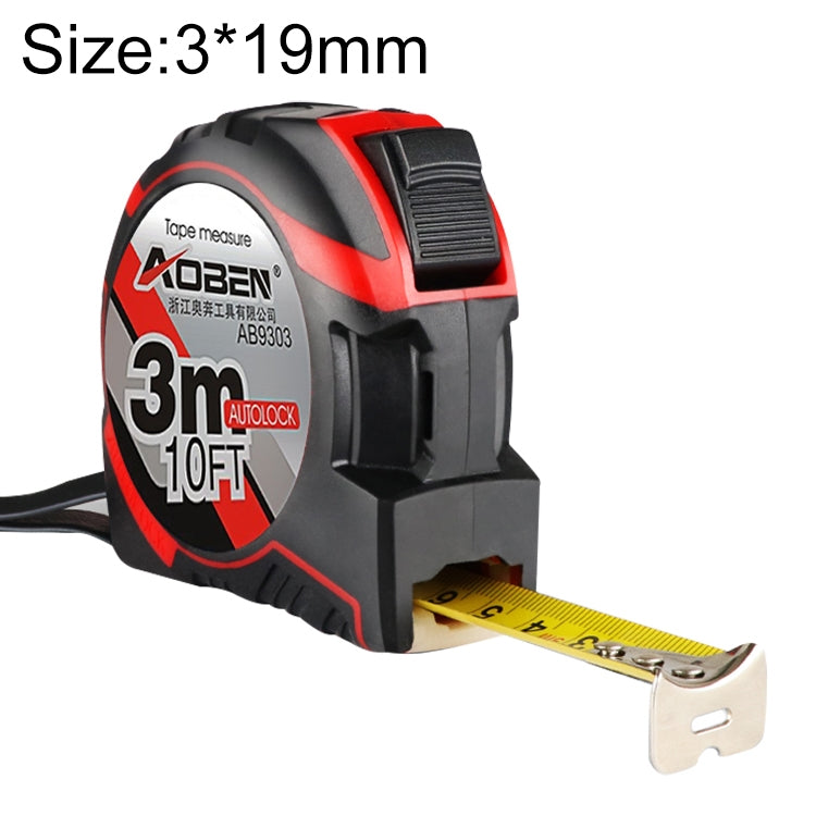 Thước Cuộn Rút Aoben Đo Đạc Di Động Thước Kéo Mini, Chiều Dài: 3m Rộng: 19mm, Chiều Dài: 3m Rộng: 19mm