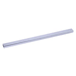 Móc thanh ngang vuông mạ điện 15x30mm cho kệ siêu thị, dài 1m