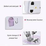 505A Household Desktop Mini Sewing Machine