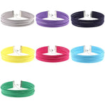 3 chiếc vòng cổ flannel 6 lớp kiểu châu Âu và Mỹ, giao màu ngẫu nhiên, RBXL