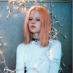2 chiếc vòng cổ da phong cách Harajuku Punk đinh tán hình trái tim khóa cổ, giao màu ngẫu nhiên, MDXQ