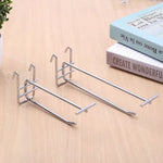 5 cái móc đôi kệ lưới sắt siêu thị 5.8mm, chiều dài: 15cm, 5.8mm 15cm
