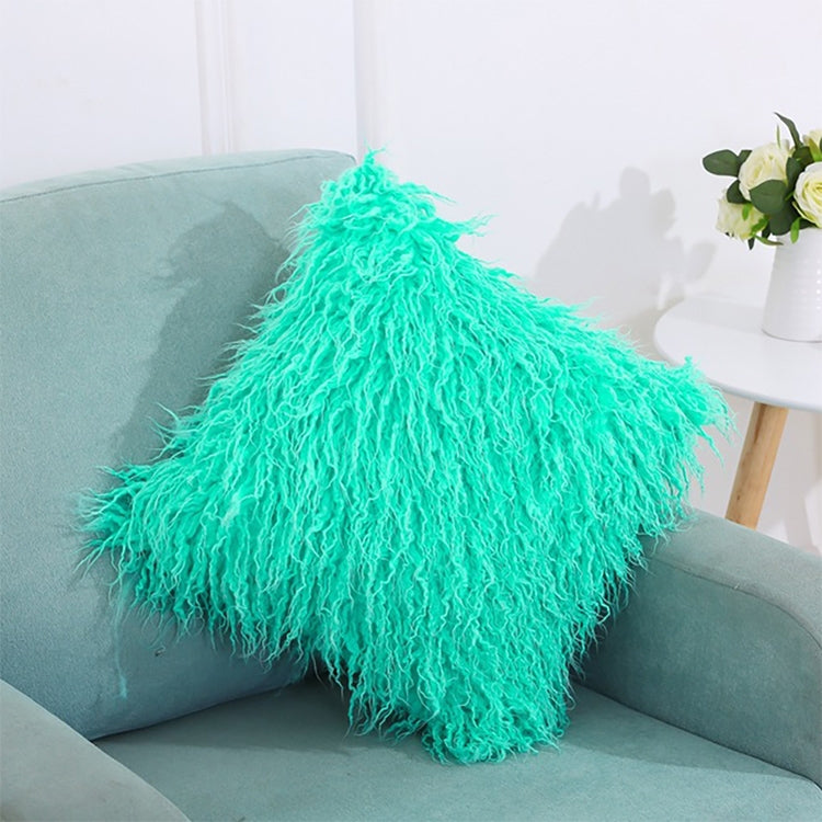 Vỏ gối nhung dài lông mềm phổ biến, vỏ gối vuông lông thú trang trí phòng ngủ, Kích thước: 45 x 45cm
