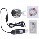 Kính lúp USB HD cảm biến hình ảnh 0.3MP 2560x1920P kính hiển vi kỹ thuật số USB với 8 đèn LED & giá đỡ chuyên nghiệp