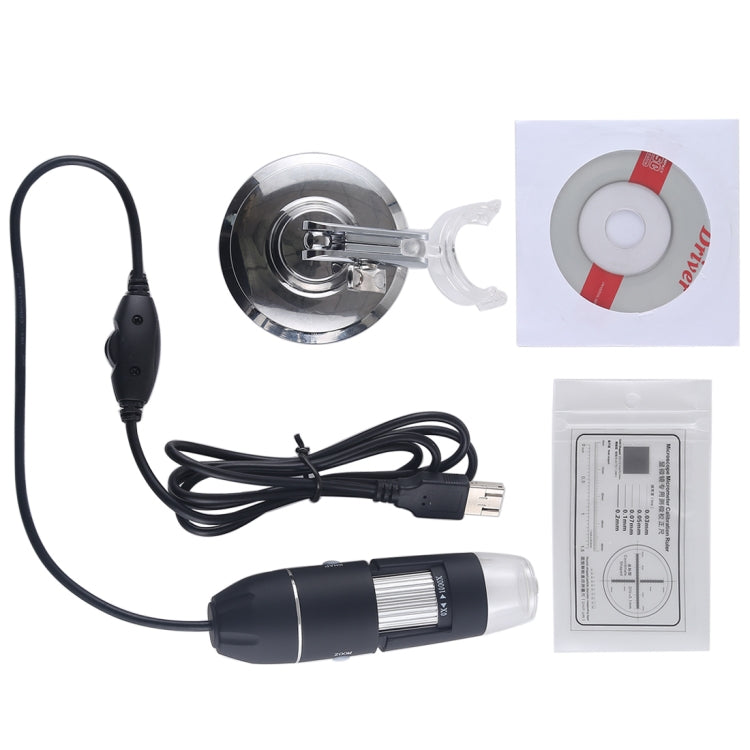 Kính lúp USB HD cảm biến hình ảnh 0.3MP 2560x1920P kính hiển vi kỹ thuật số USB với 8 đèn LED & giá đỡ chuyên nghiệp