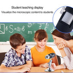 Kính lúp USB HD cảm biến hình ảnh 0.3MP 2560x1920P kính hiển vi kỹ thuật số USB với 8 đèn LED & giá đỡ chuyên nghiệp